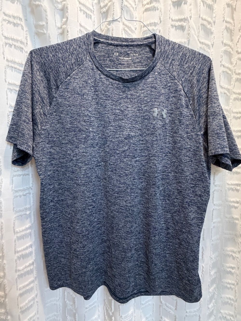 Under Armour Men's Heathered Navy Blue Performance Tee